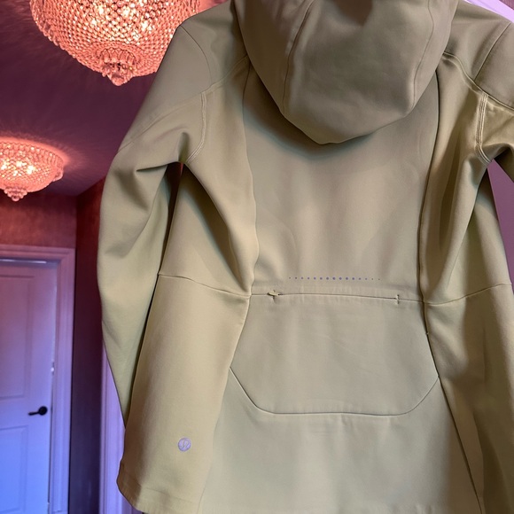 NEW Women Lululemon Cross Chill Jacket RepelShell White - Picture 3 of 6